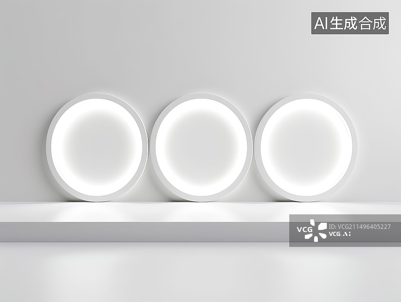 【AI数字艺术】白色背景下的空瓶子图片素材