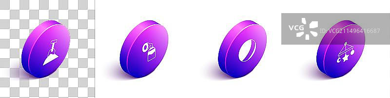 2.5D沙盒沙子铲子图标图片素材