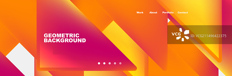 彩色渐变几何背景图片素材