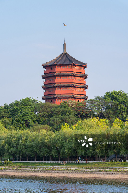河南省信阳市茗阳阁图片素材