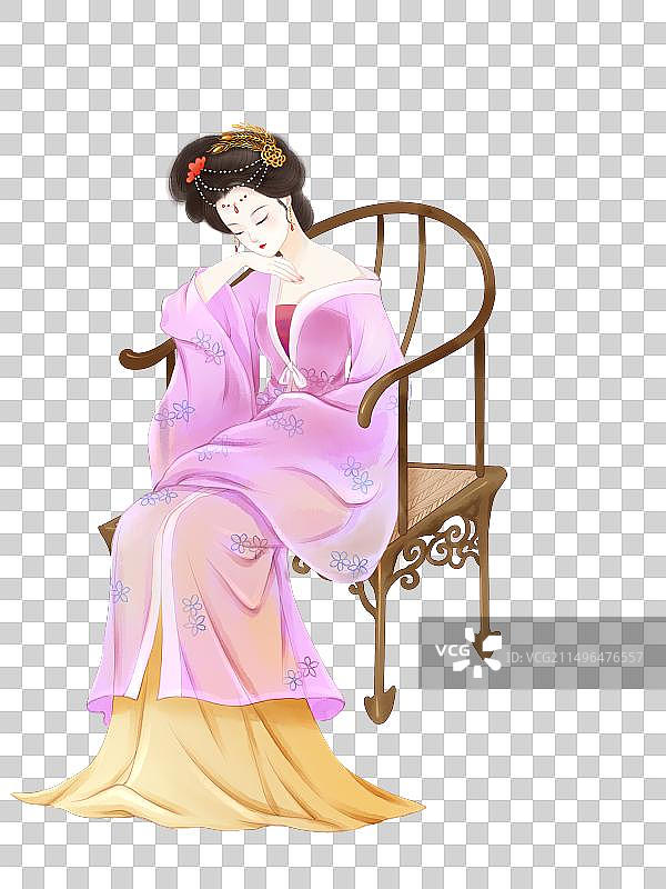 秦可卿人物元素图片素材