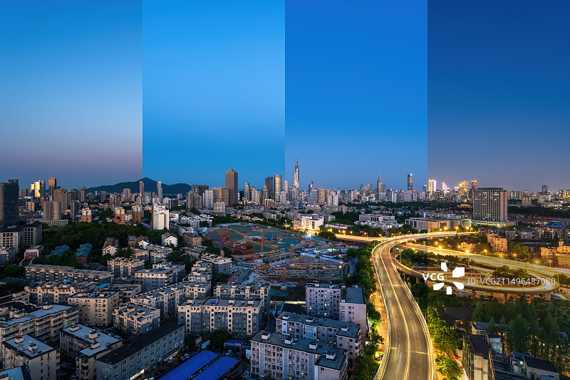 通透的夜景图片素材