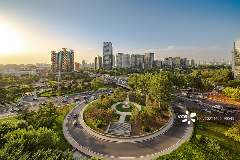 三元桥 立交桥图片素材