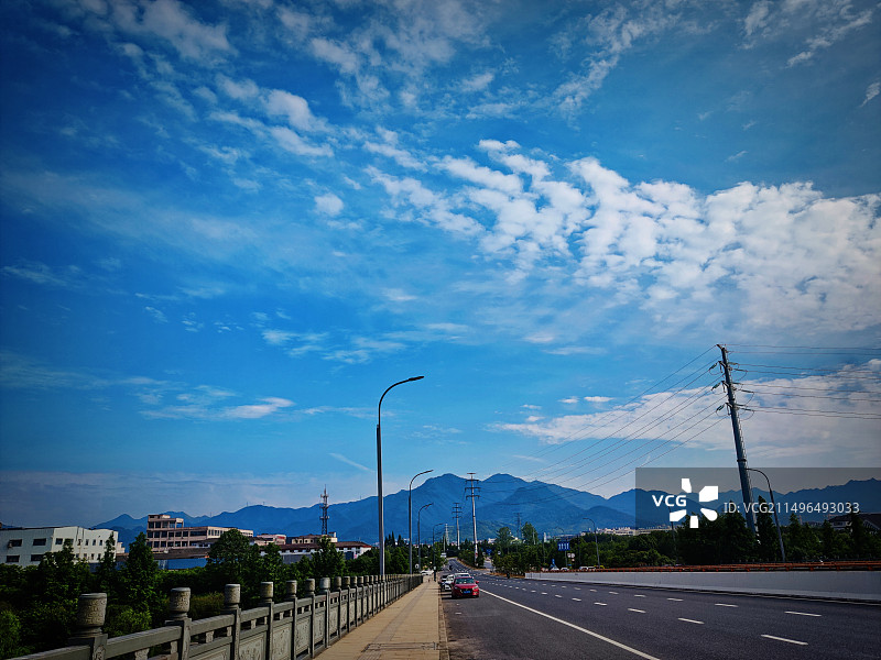 金华市武义县桐琴镇风光图片素材