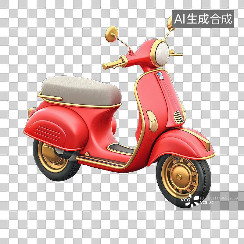 【AI数字艺术】电动车图片素材