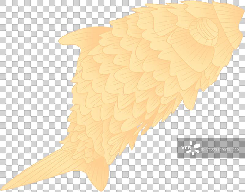 侗族草编鱼非遗插画图片素材