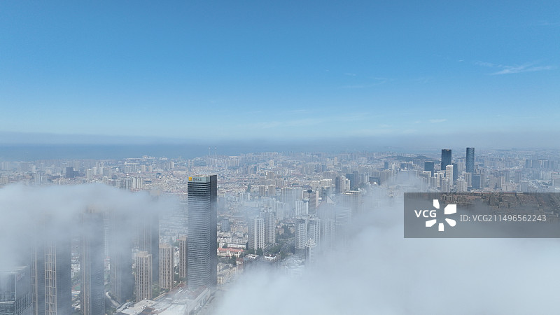 航拍青岛图片素材