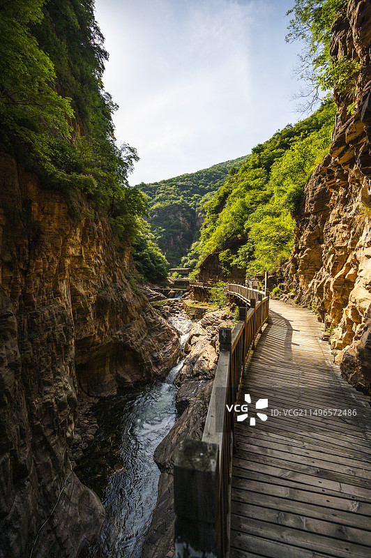 洛阳青要山风光图片素材