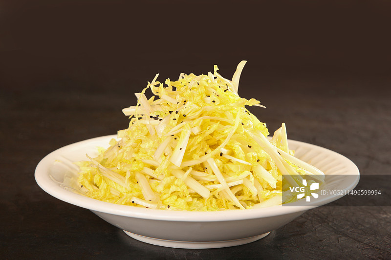 中餐美食-凉拌娃娃菜图片素材