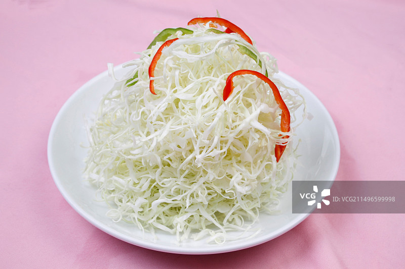 中餐美食-凉拌娃娃菜图片素材