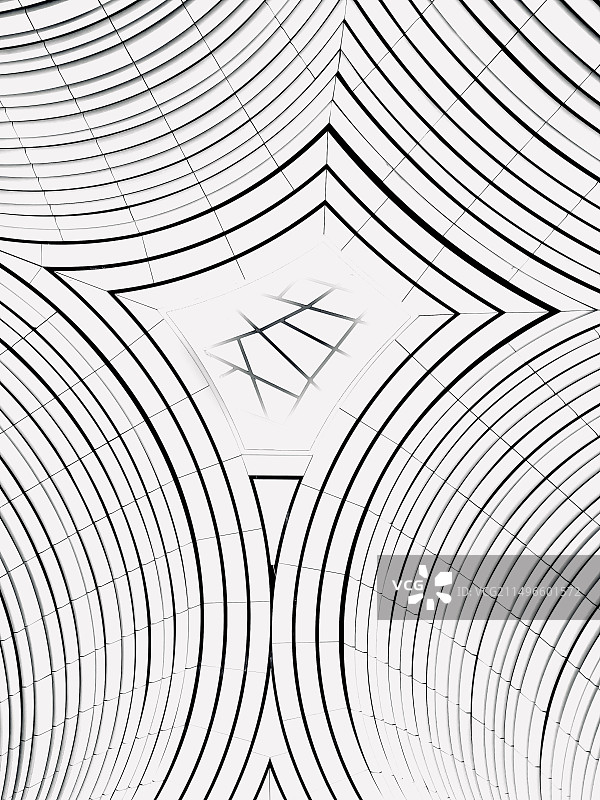 蜻蜓公园的建筑线条图片素材