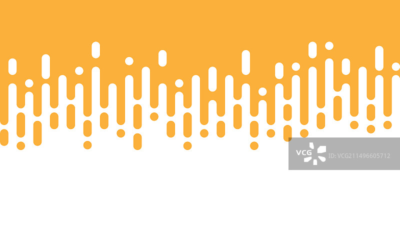 抽象黄色橙色圆润线条半色调图片素材