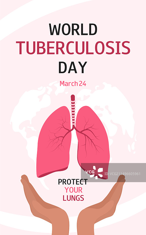 世界肺结核日竖版banner图片素材