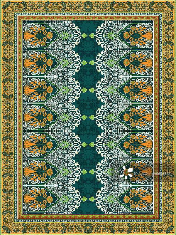 纺织品库尔蒂数码印花设计图片素材