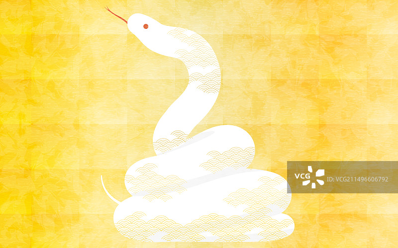 金色蛇纹日式背景图片素材