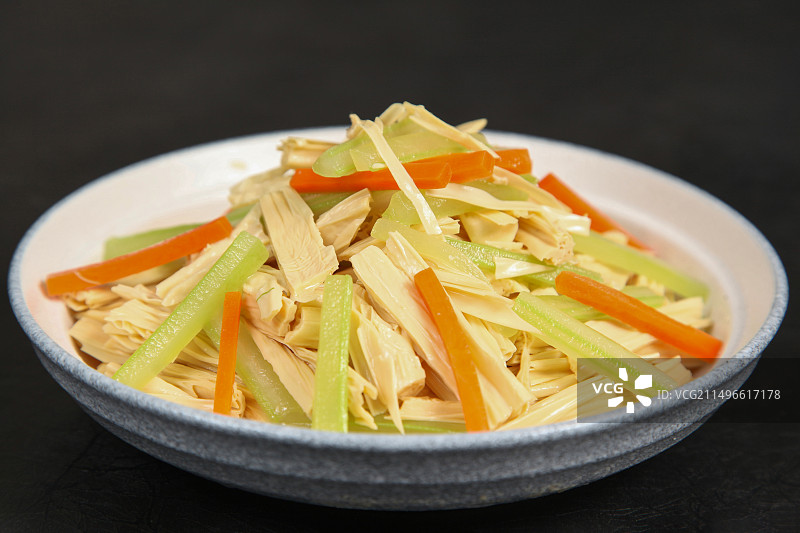 中餐美食-凉拌腐竹图片素材