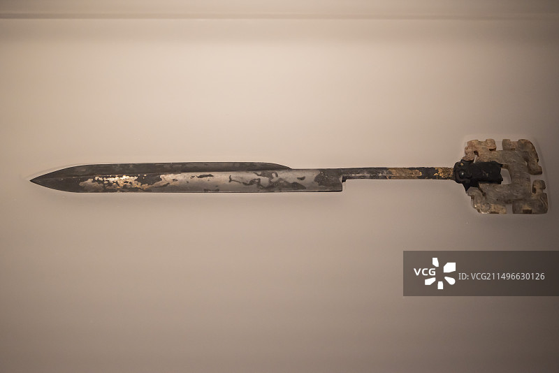 玉首铜削刀图片素材