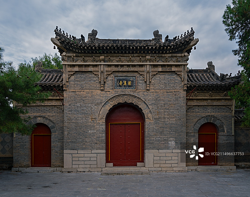 青州古城清真寺，始建于明嘉靖二十五年（1546年）图片素材