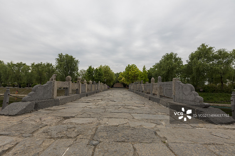 国保单位天下第一桥漯河临颍县小商桥图片素材