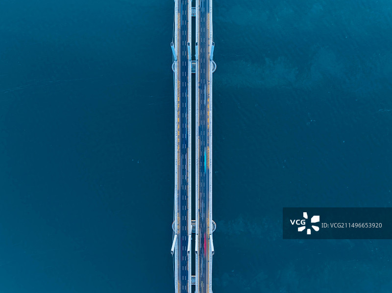 青岛胶州湾跨海大桥图片素材