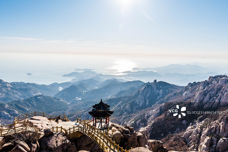 青岛崂山巨峰风景区图片素材