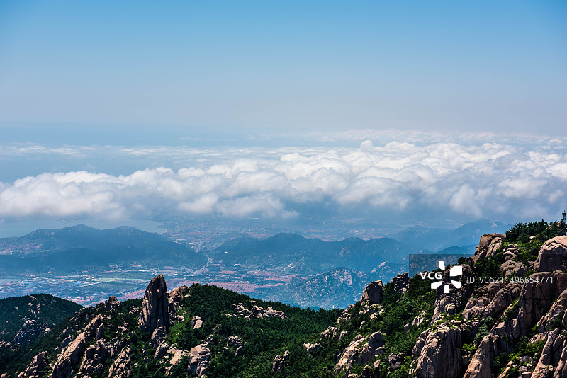青岛崂山巨峰风景区图片素材