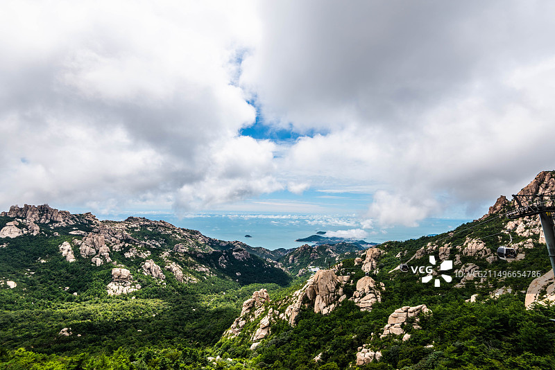 青岛崂山巨峰风景区图片素材