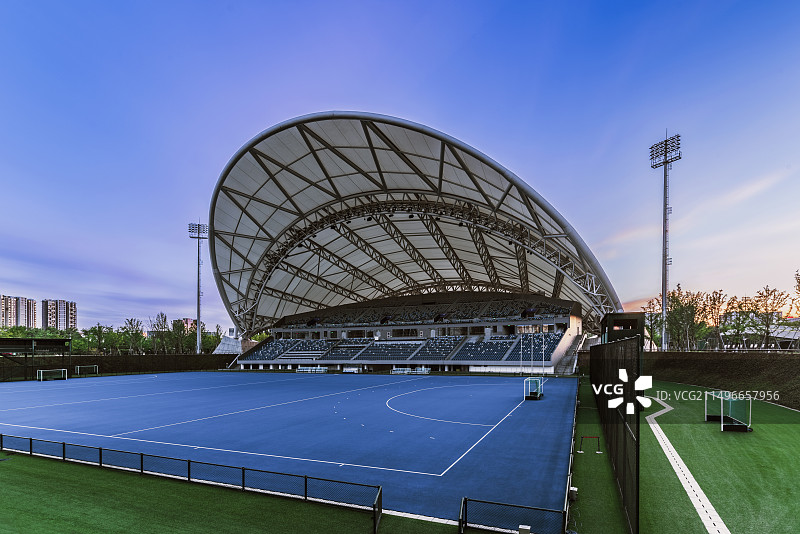 杭州运河亚运公园曲棍球馆图片素材