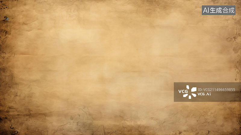 【AI数字艺术】皱纹纸张纹理的特写褶皱纸张纹理背景素材图片素材