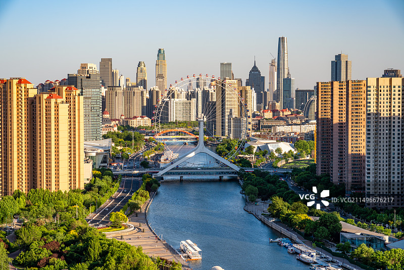 天津城市风光图片素材