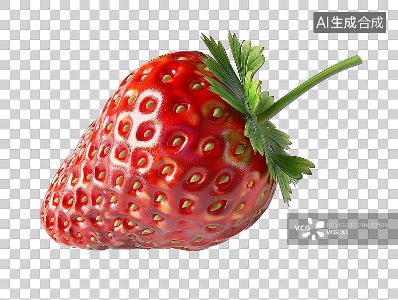 【AI数字艺术】免抠草莓元素图片素材