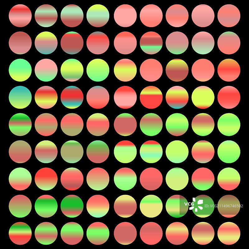 闪亮彩虹金属渐变合集图片素材