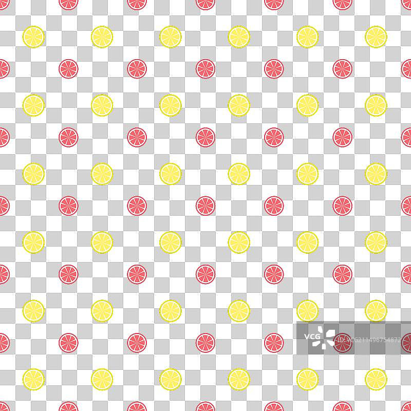 夏季橙色无缝图案设计图片素材