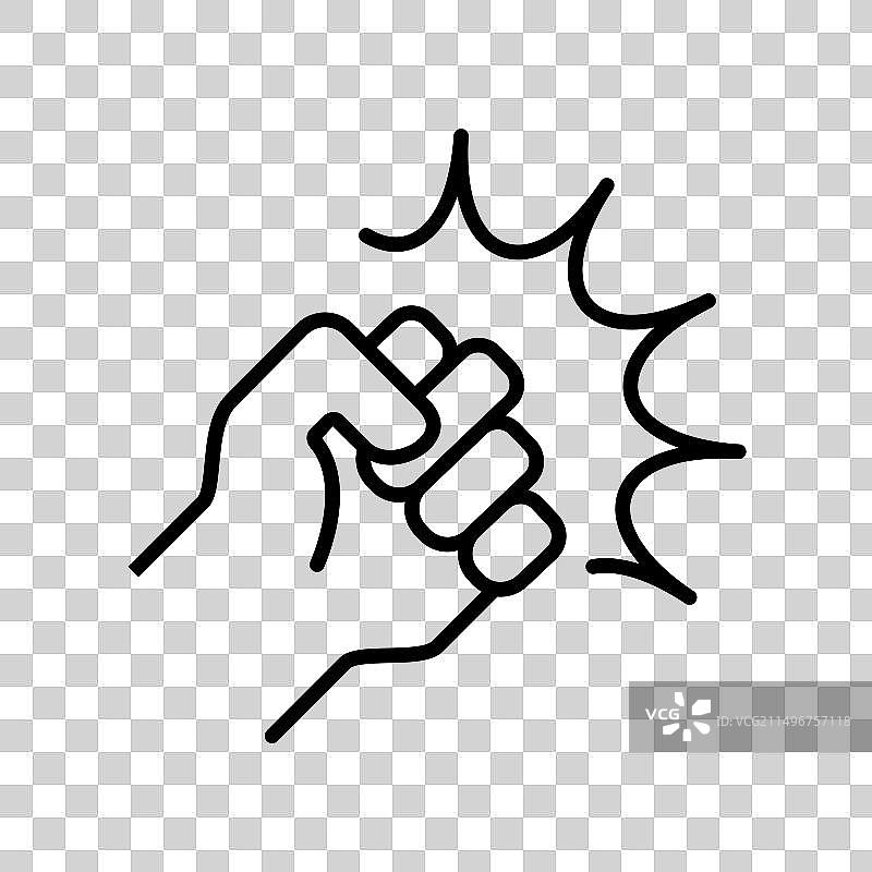 暴力欺凌图标图片素材