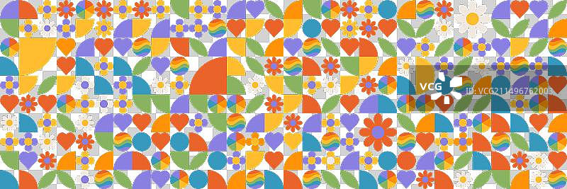 粗野主义设计海报的新现代美学图片素材