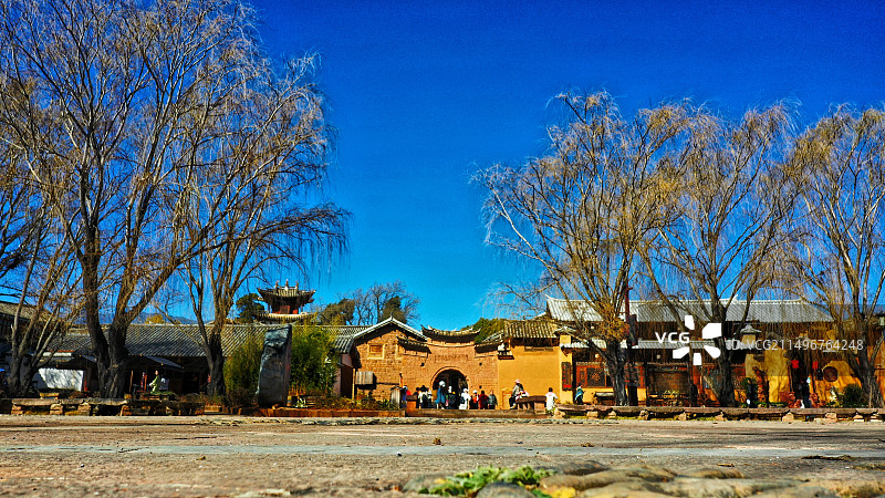 古镇一隅图片素材