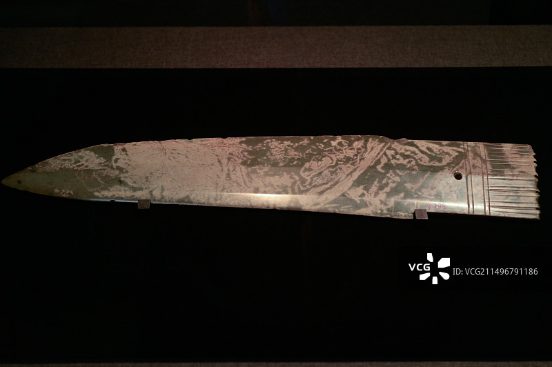 碧玉戈  商图片素材