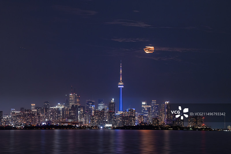 多伦多天际线与城市风光图片素材