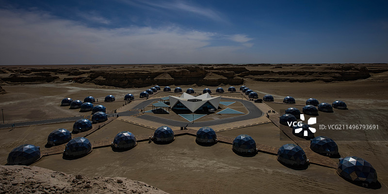 沙漠营地图片素材