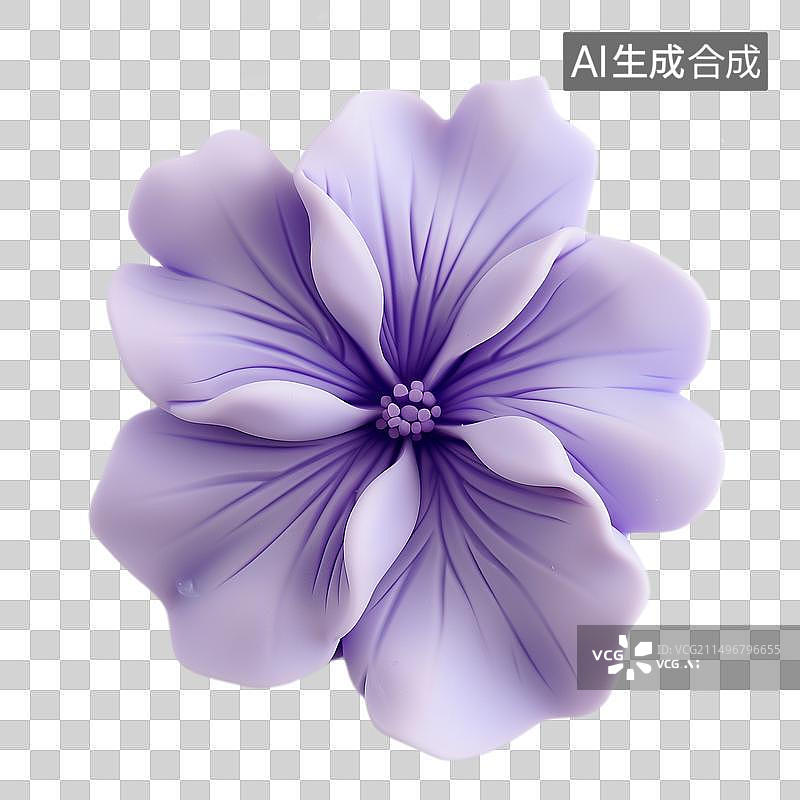 【AI数字艺术】免抠的紫罗兰图片素材