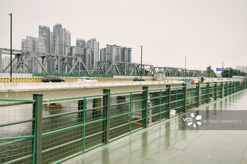 珠江桥东桥图片素材