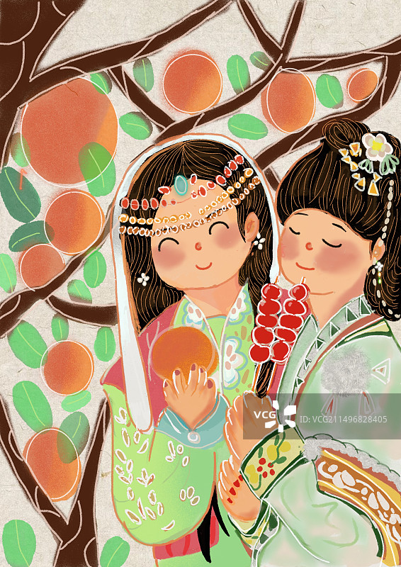 柿柿如意图片素材