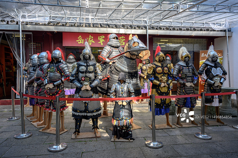 小盘谷内假山图片素材