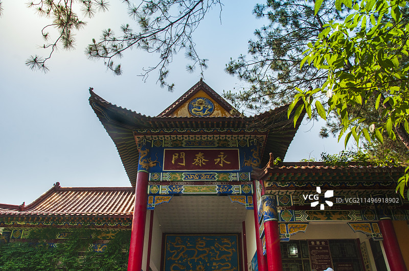 湖北黄石大冶小雷山永泰门图片素材