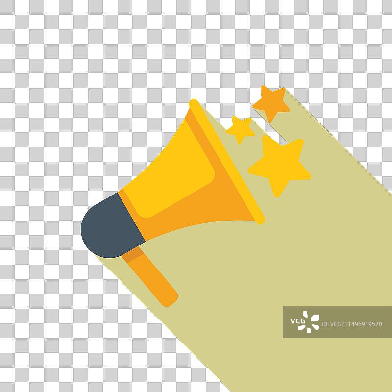 扬声器图标扁平风格观众声音图片素材