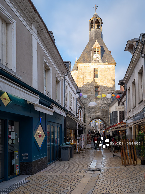 法国昂布瓦小城图片素材