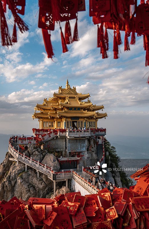 洛阳老君山图片素材