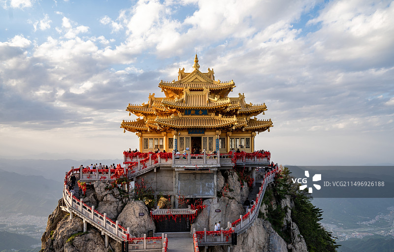 洛阳老君山图片素材