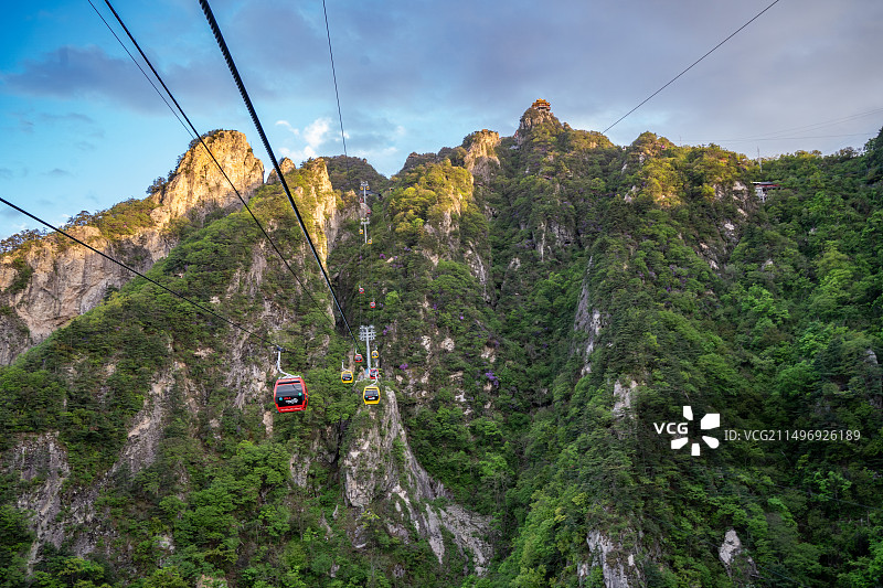 洛阳老君山图片素材