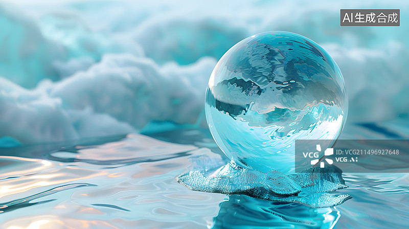 【AI数字艺术】水花海浪背景壁纸图片素材